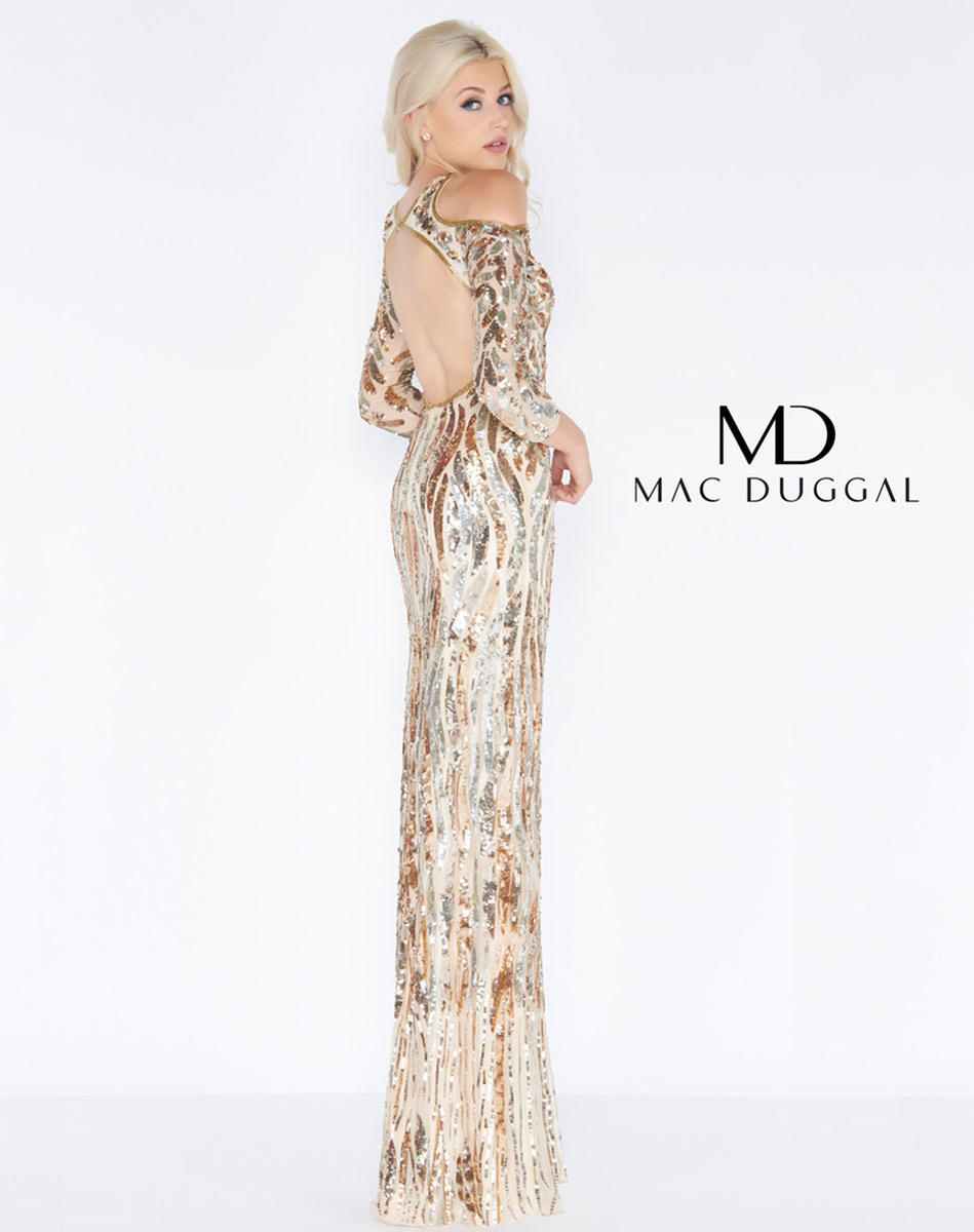 Вечерние платье Mac Duggal CASSANDRA STONE 4573A